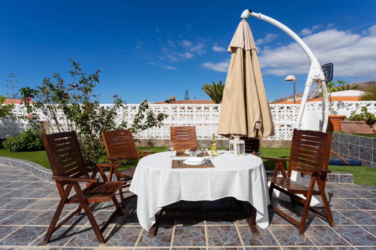 Bungalow Palm Mar With Pool And Garden Arona  Zewnętrze zdjęcie