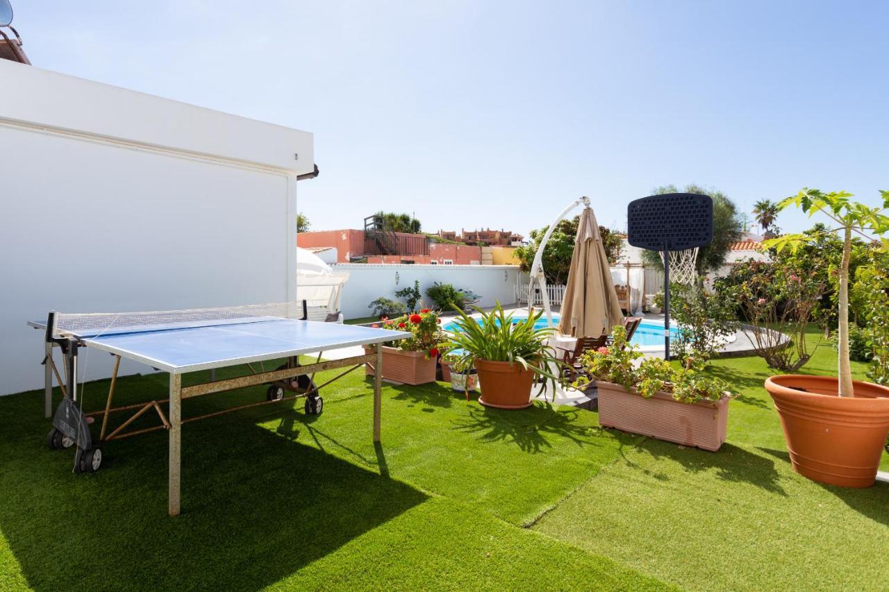 Bungalow Palm Mar With Pool And Garden Arona  Zewnętrze zdjęcie